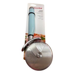 KitchenAid Ice Blue Pizza Wheel With Stainless Steel Blade  New!